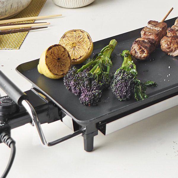 VonShef Electric XXL Teppanyaki Barbecue Table Grill Griddle & Reviews